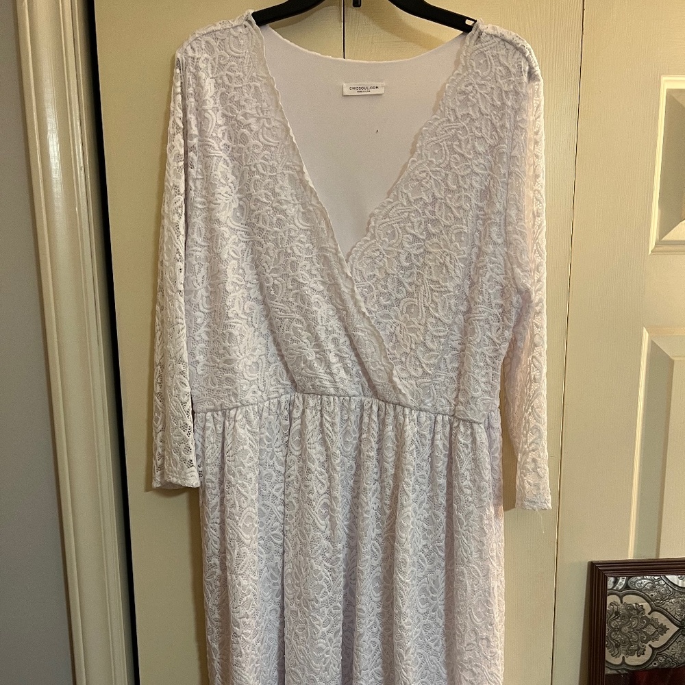 Chic Soul white dress